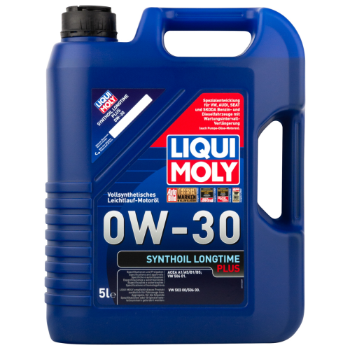 Синтетическое моторное масло Synthoil Longtime Plus 0W-30 - 5 л